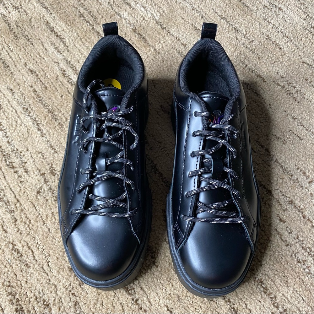 Puma x Dua Lipa Mayze Flutur Shoes ‘Black Leather’ Womens